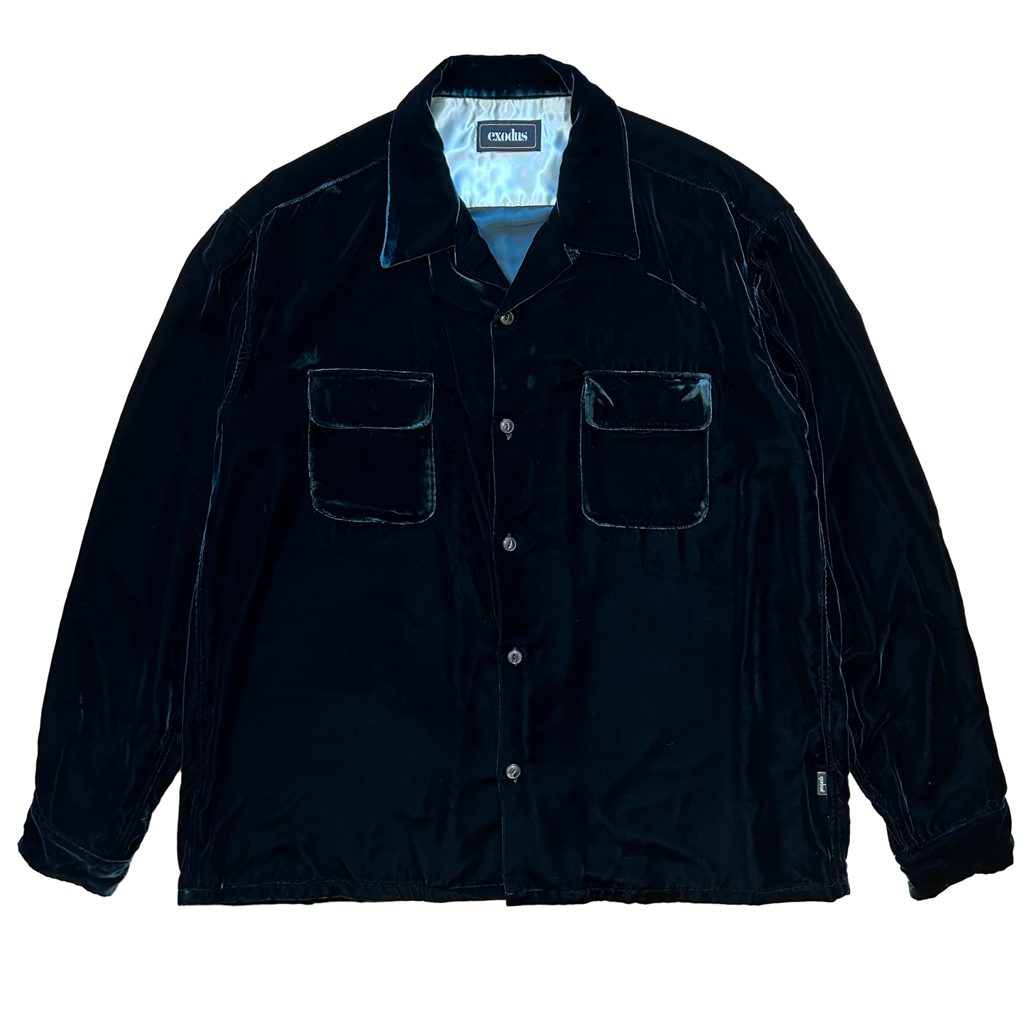 MOQUETTE OPEN COLLAR SHIRT