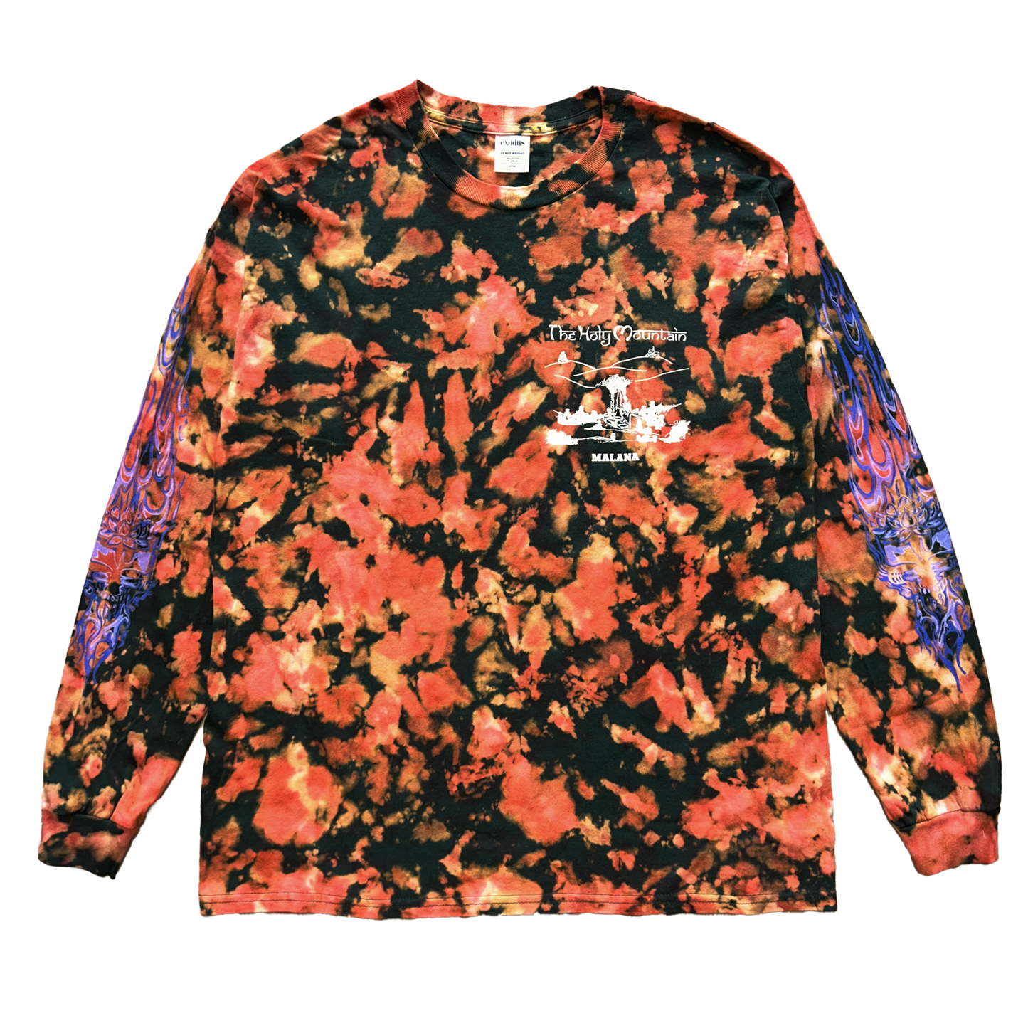 HOLY MOUNTAIN TIEDYE LONG SLEEVE T SHIRTS