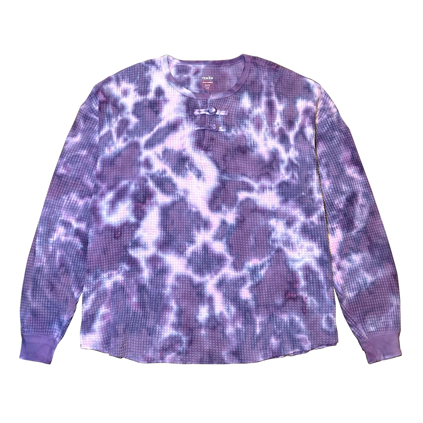 ORIENTAL TIE DYE HENRY NECK SHIRT