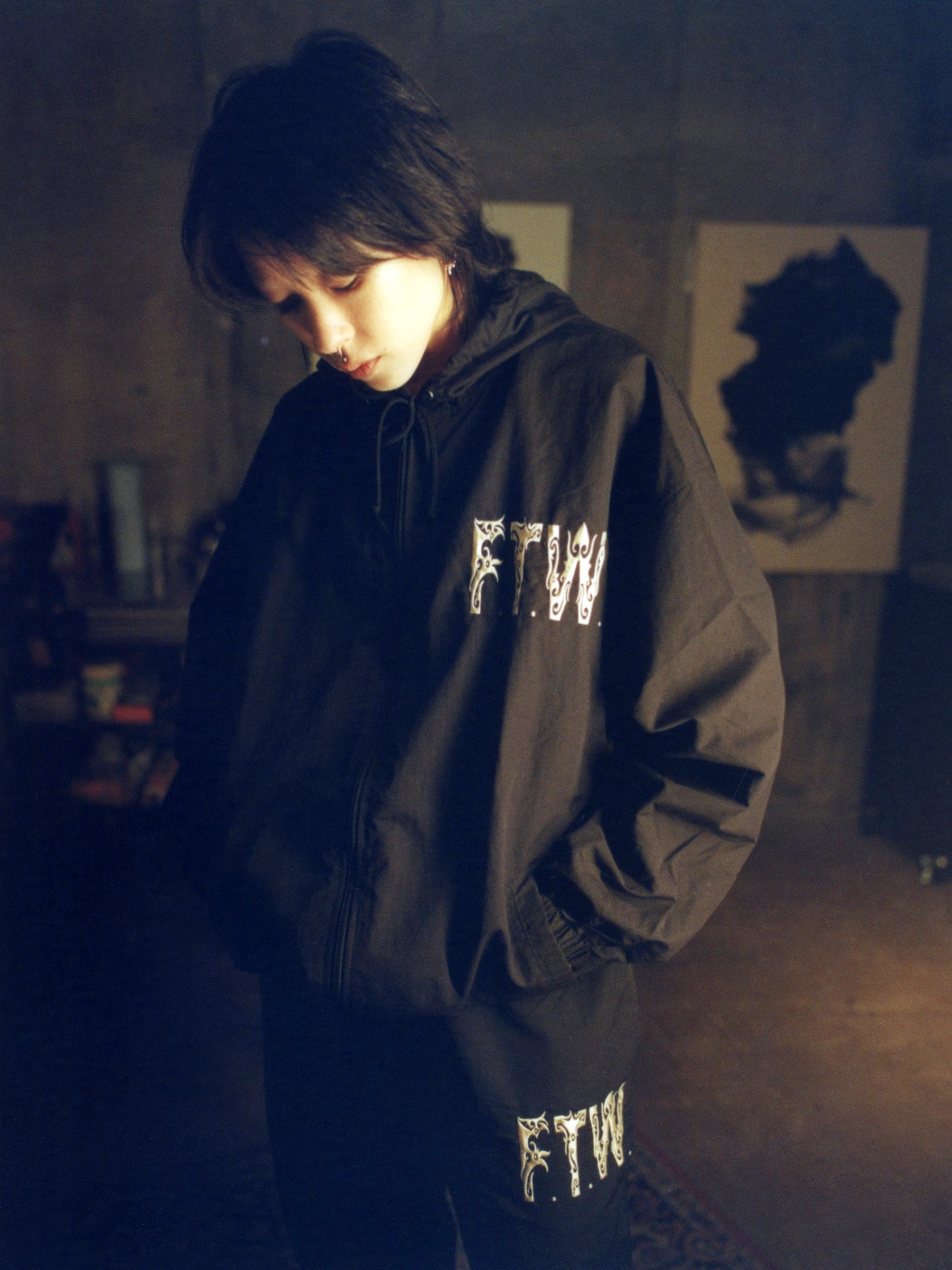 BORNEO F.T.W. NYLON WINDBREAKER