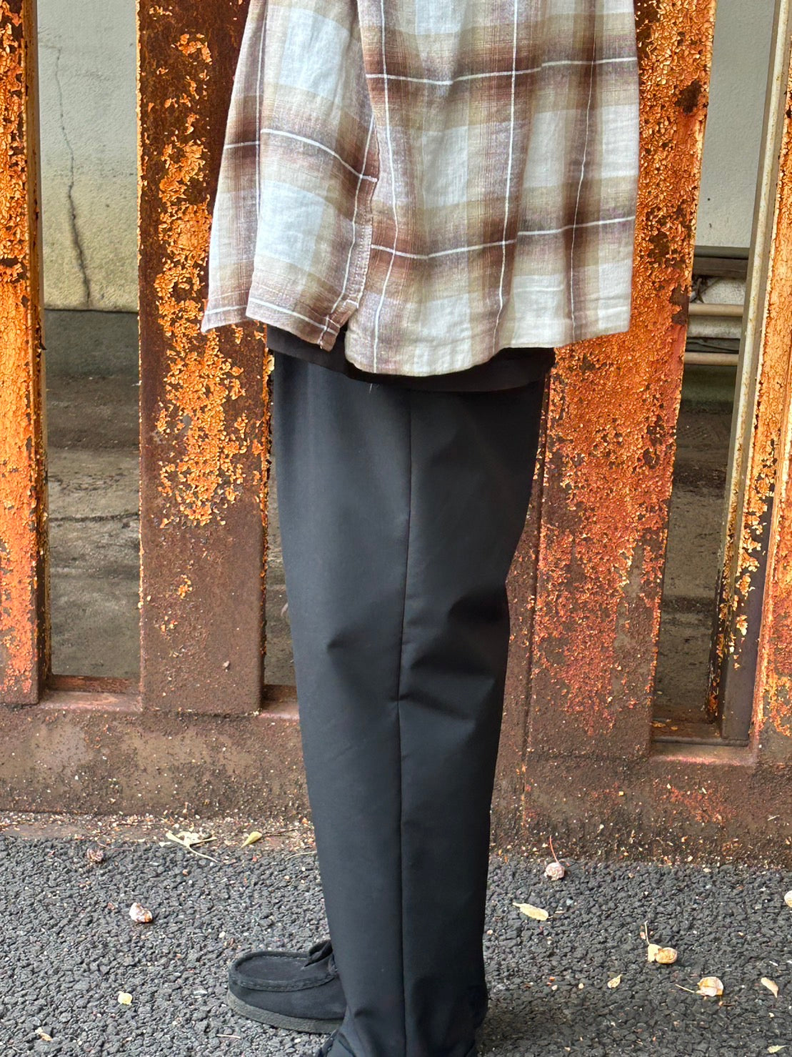 WOOL TROUSERS