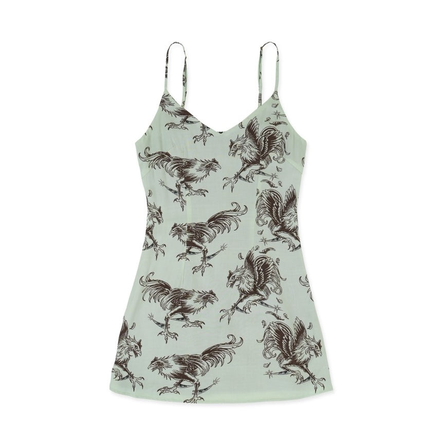 COCKFIGHTING SOUVENIR ONEPIECE DRESS