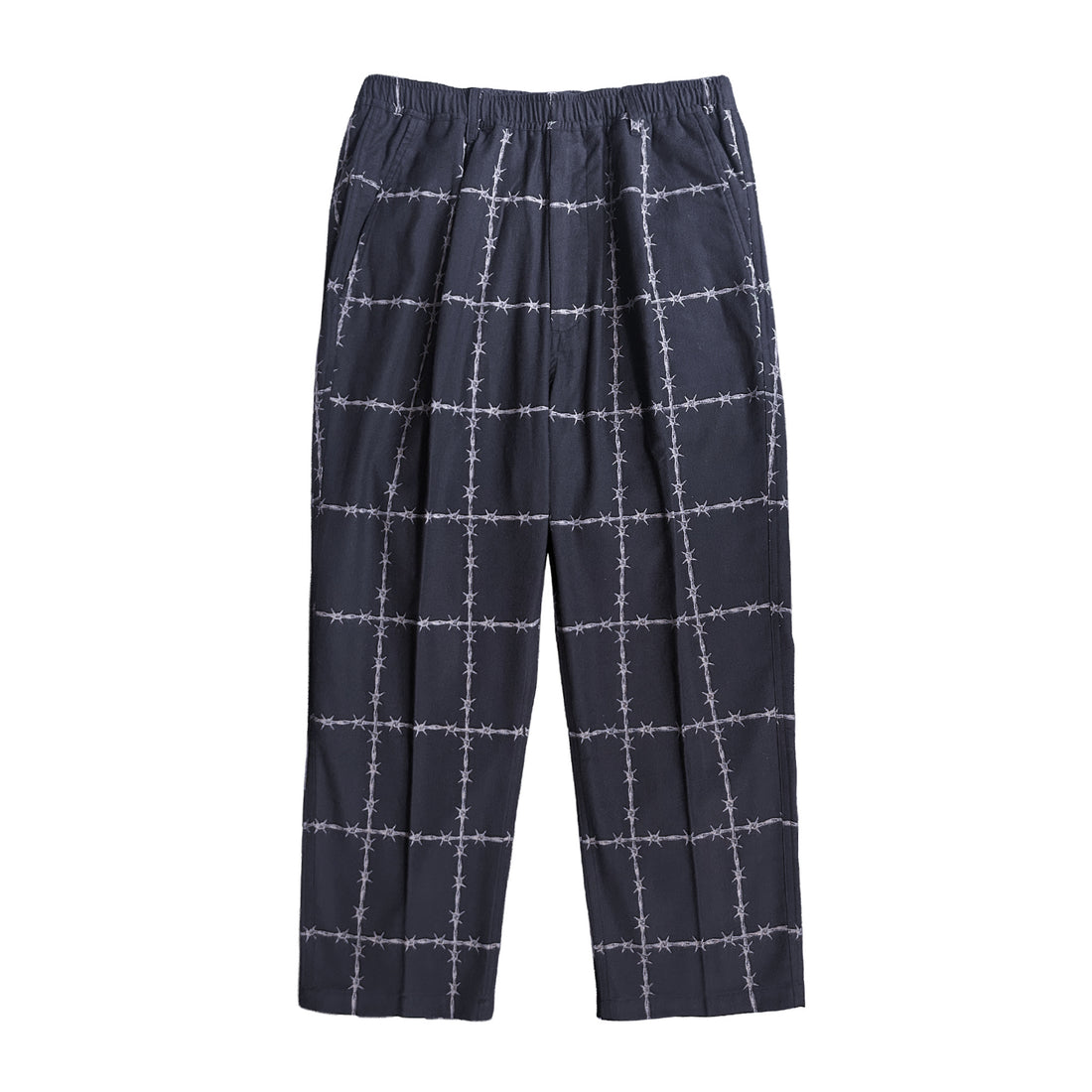 有刺鉄線 CHECK EASY PANTS