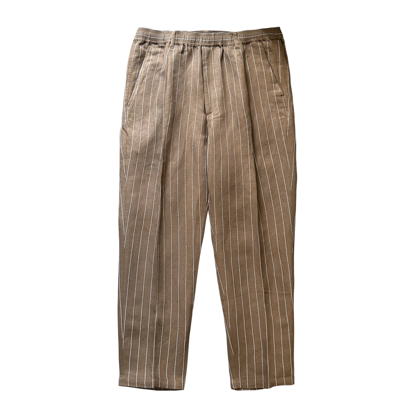 RAYON/HEMP PINSTRIPE EASY PANTS