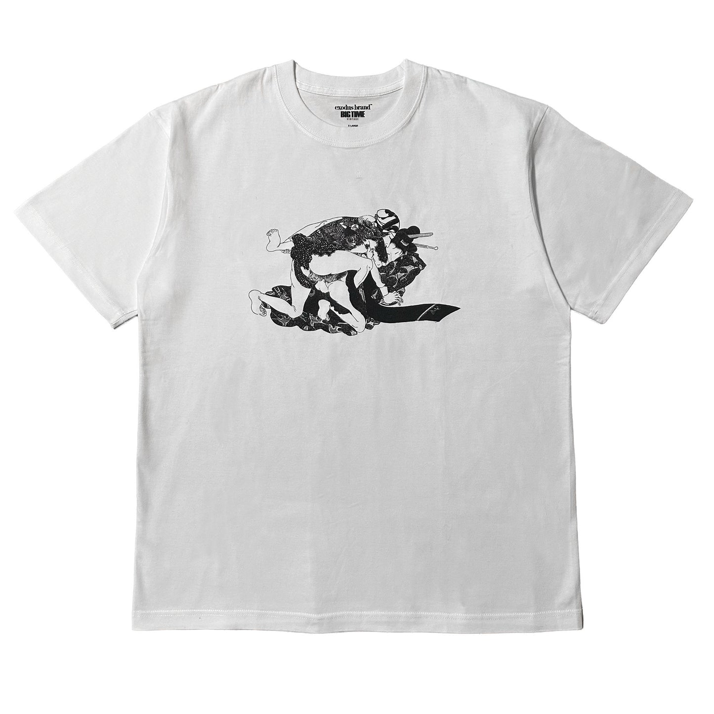BIG TIME VINTAGE x exodus brand SHUNGA T SHIRT