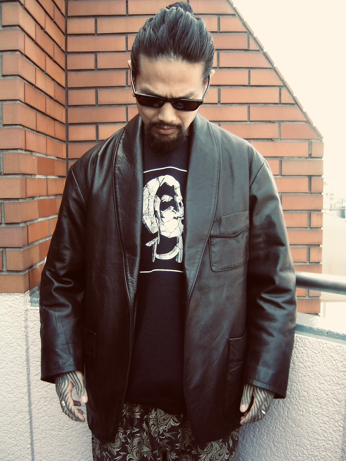 LEATHER SMOKING JACKET – exodus brand