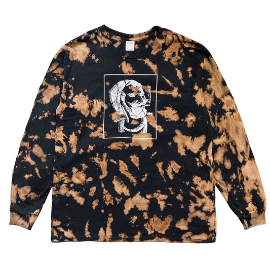STONED ZIG-ZAG TIE DYE L/S T SHIRT
