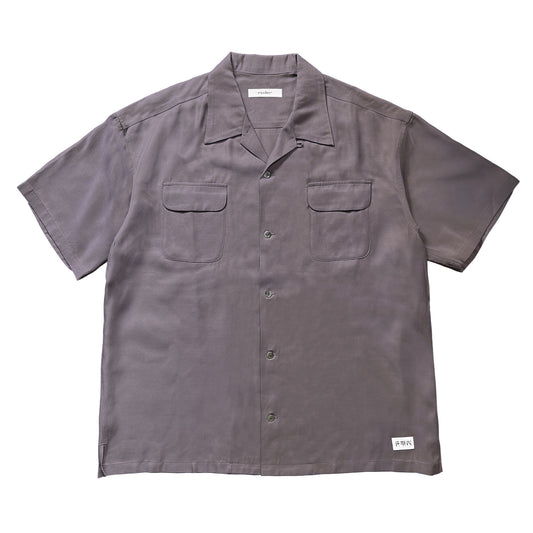 CLASSIC RAYON OPEN COLLAR S/S SHIRT