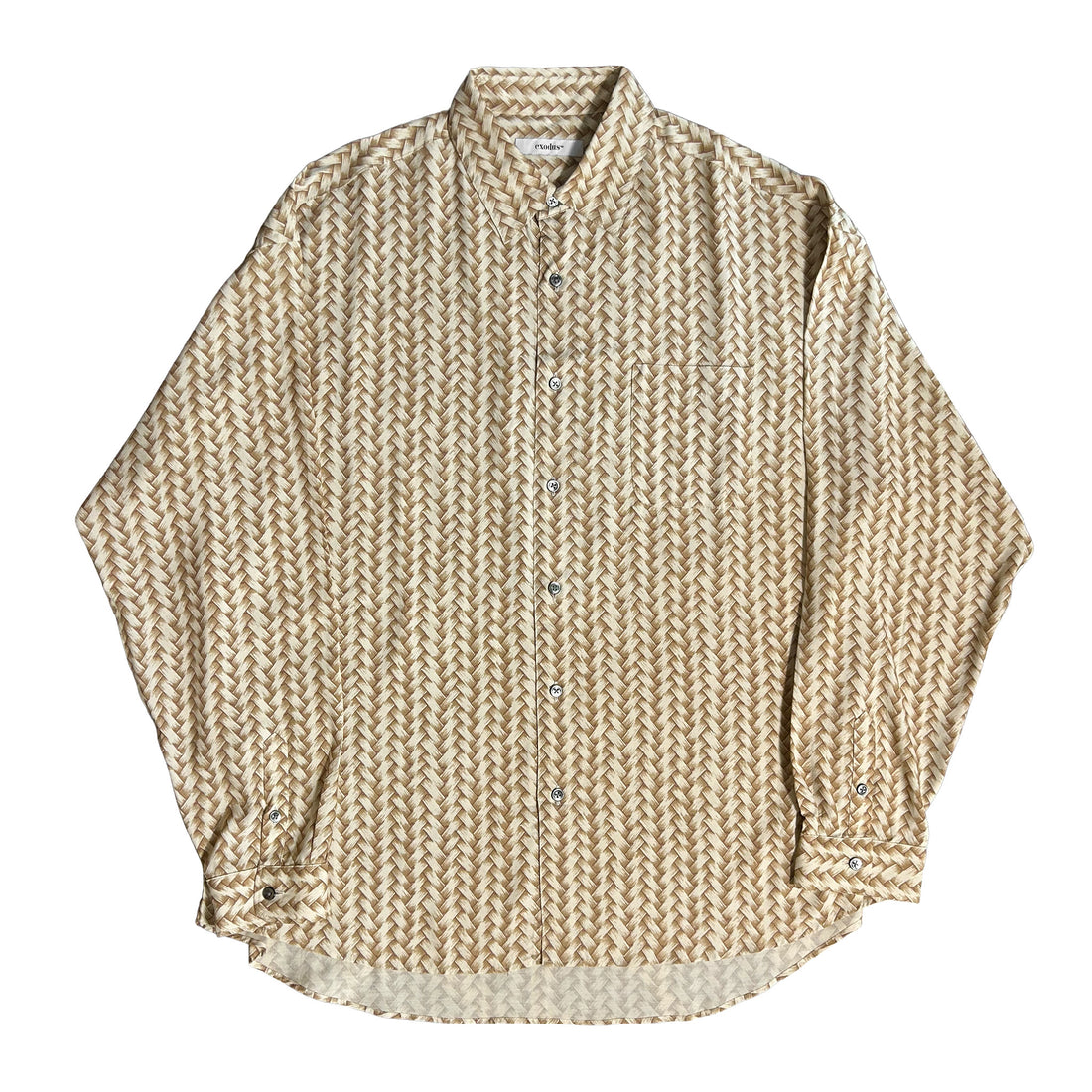 AJIRO BAMBOO REGULAR COLLAR SHIRT