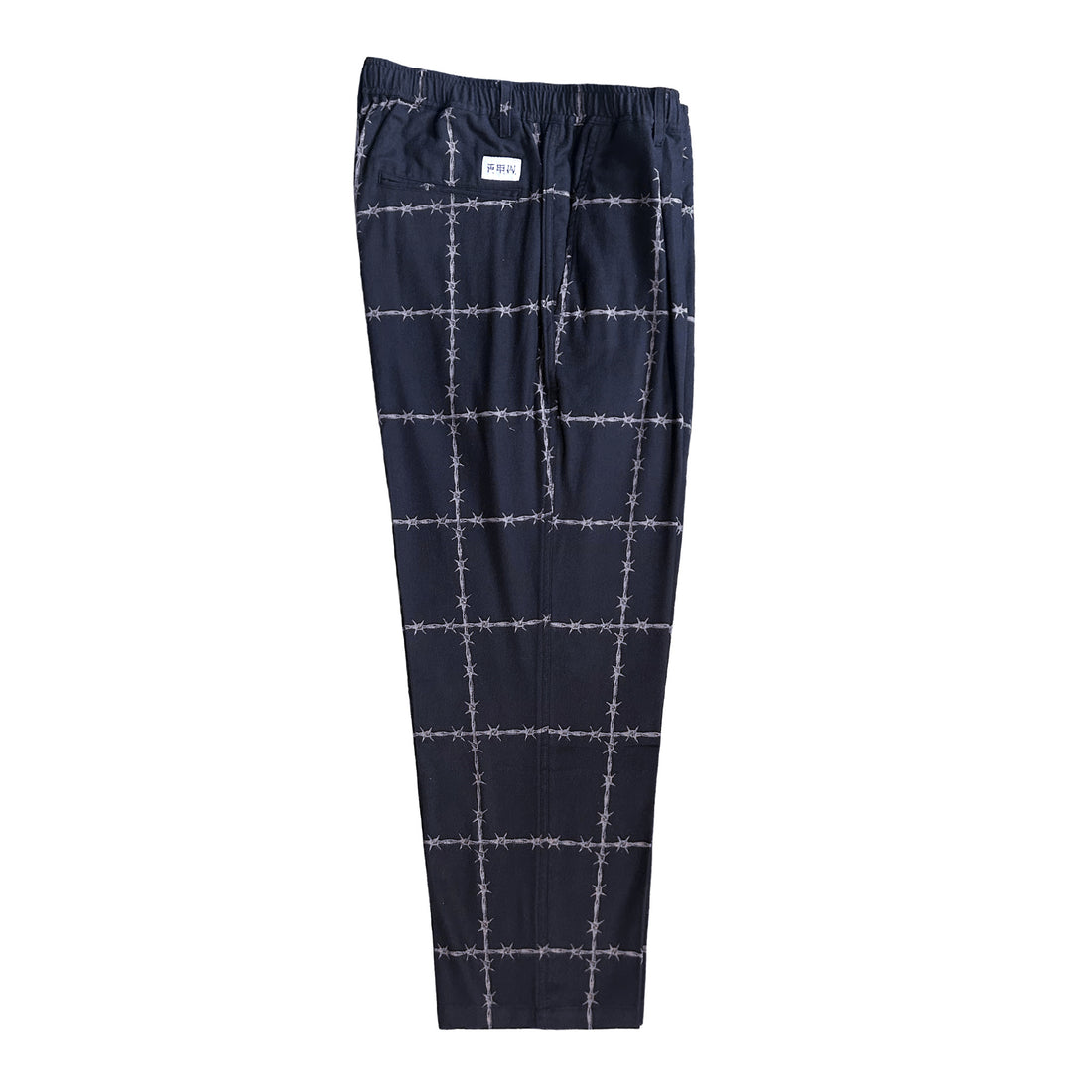 有刺鉄線 CHECK EASY PANTS